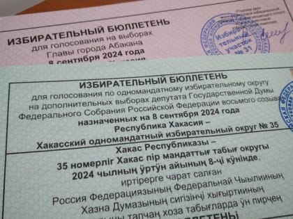 Выборы в Абакане: Глава и депутат Госдумы будут выбраны в сентябре