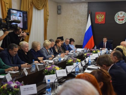 Первое заседание Общественной палаты Республики Хакасия VII созыва