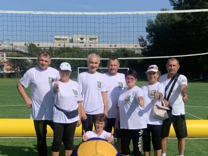 Спартакиада пенсионеров в Хакасии