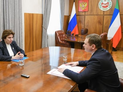 Хакасию посетила руководитель Росздравнадзора Алла Самойлова