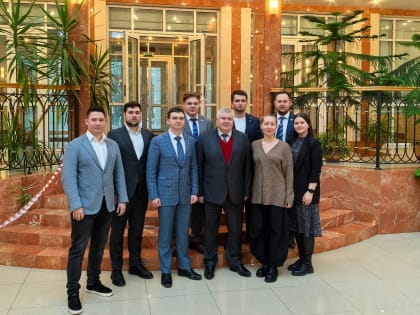 Михаил Молчанов, в составе делегации Молодежного парламента, работает в Республике Беларусь