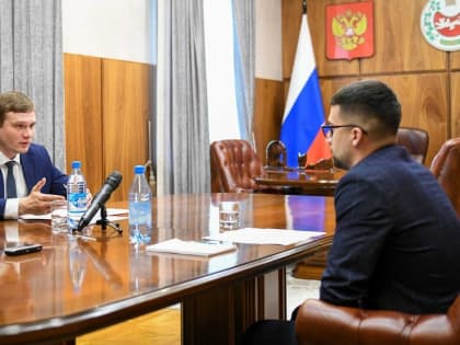 Глава Хакасии встретился с новым руководителем Движения Первых