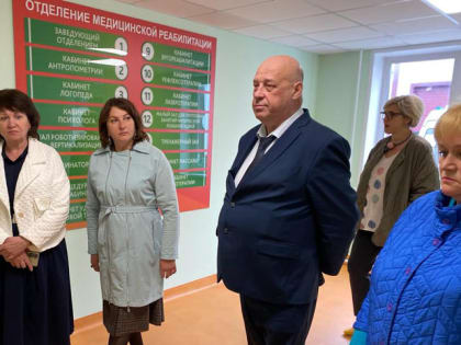 Открытие отделения реабилитационной помощи состоится в Белом Яре