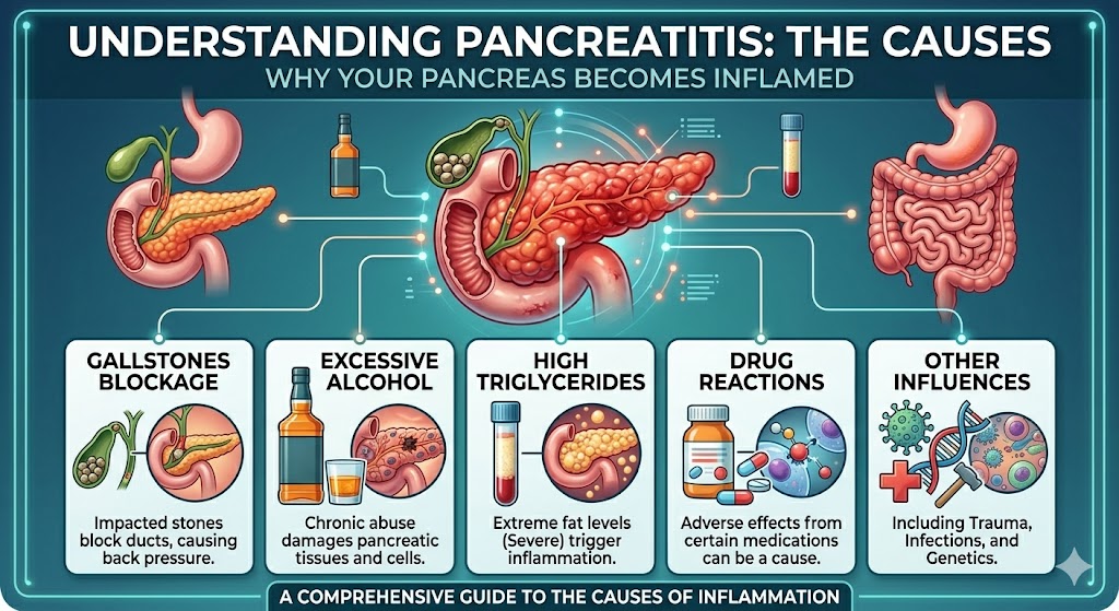 Causes of Pancreatitis: Understanding Why Your Pancreas Becomes Inflamed