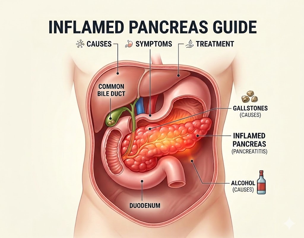 Inflamed Pancreas: Everything You Need to Know About Pancreatic Inflammation
