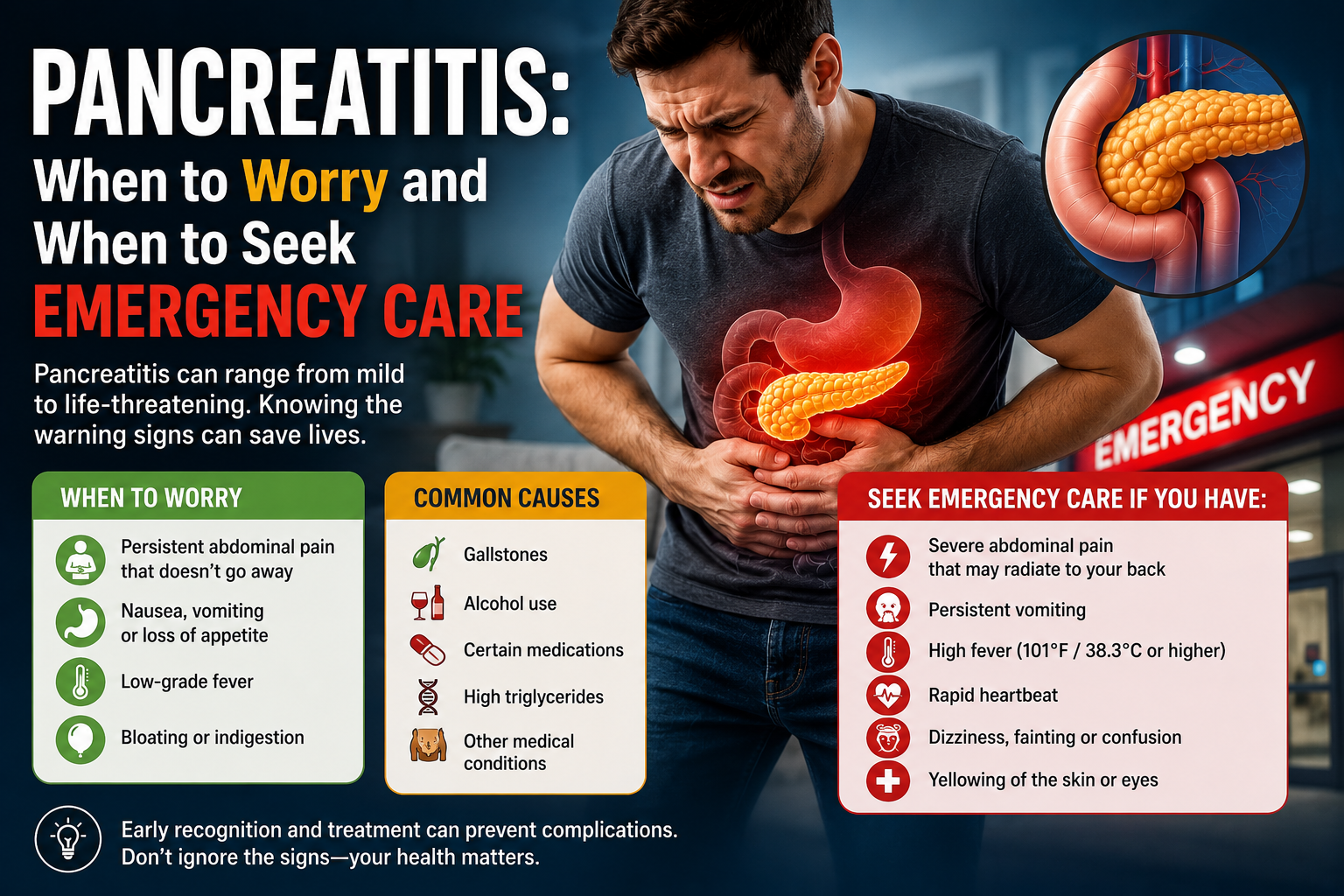Pancreatitis: When to Worry and When to Seek Emergency Care