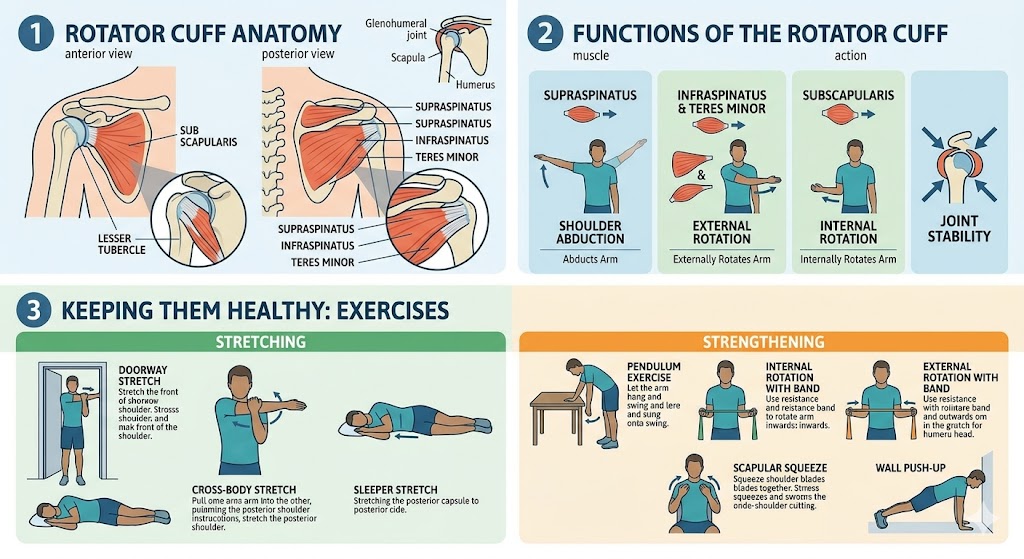 Rotator Cuff Muscles: Anatomy, Function, and How to Keep Them Healthy