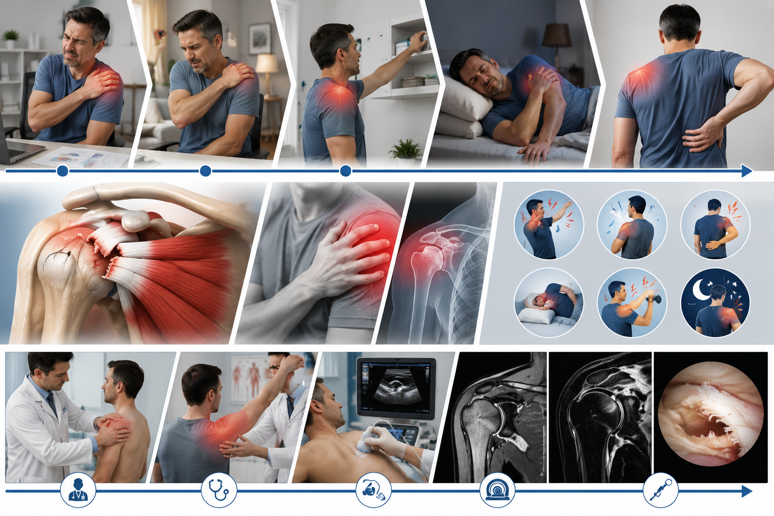 Symptoms of Torn Rotator Cuff: From First Signs to Full Diagnosis