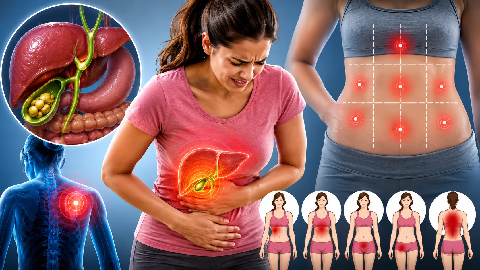 Gallbladder Pain Location in Females: A Woman’s Guide to Abdominal Pain Mapping
