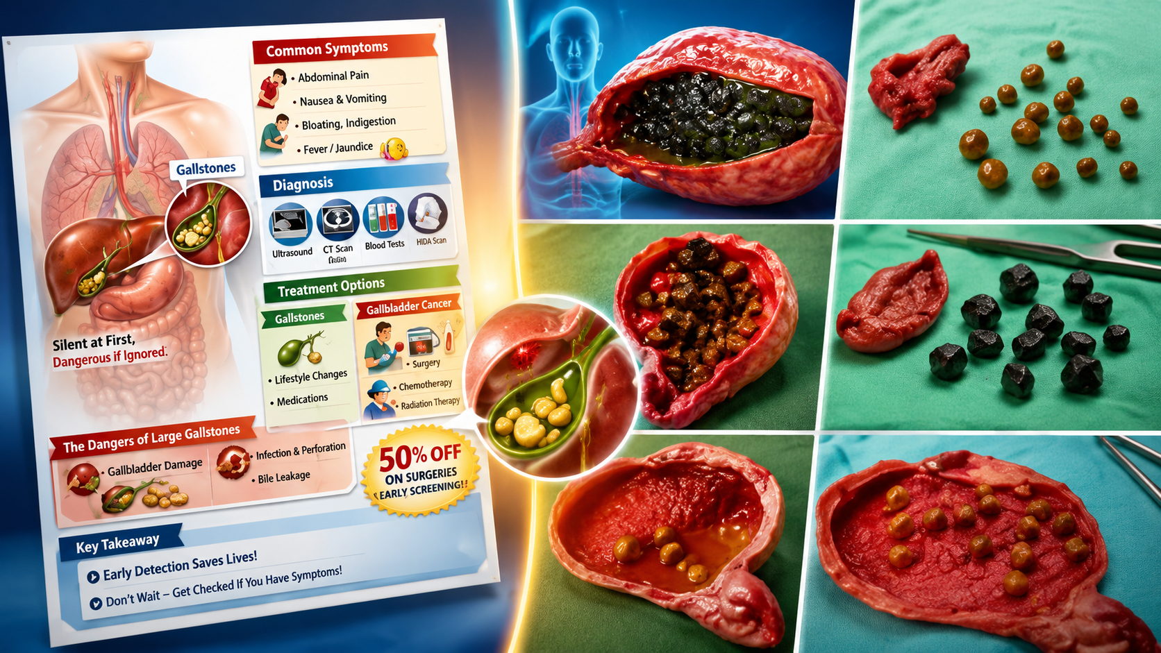 Gallstones: A Complete Guide to Symptoms, Causes, and Modern Treatment