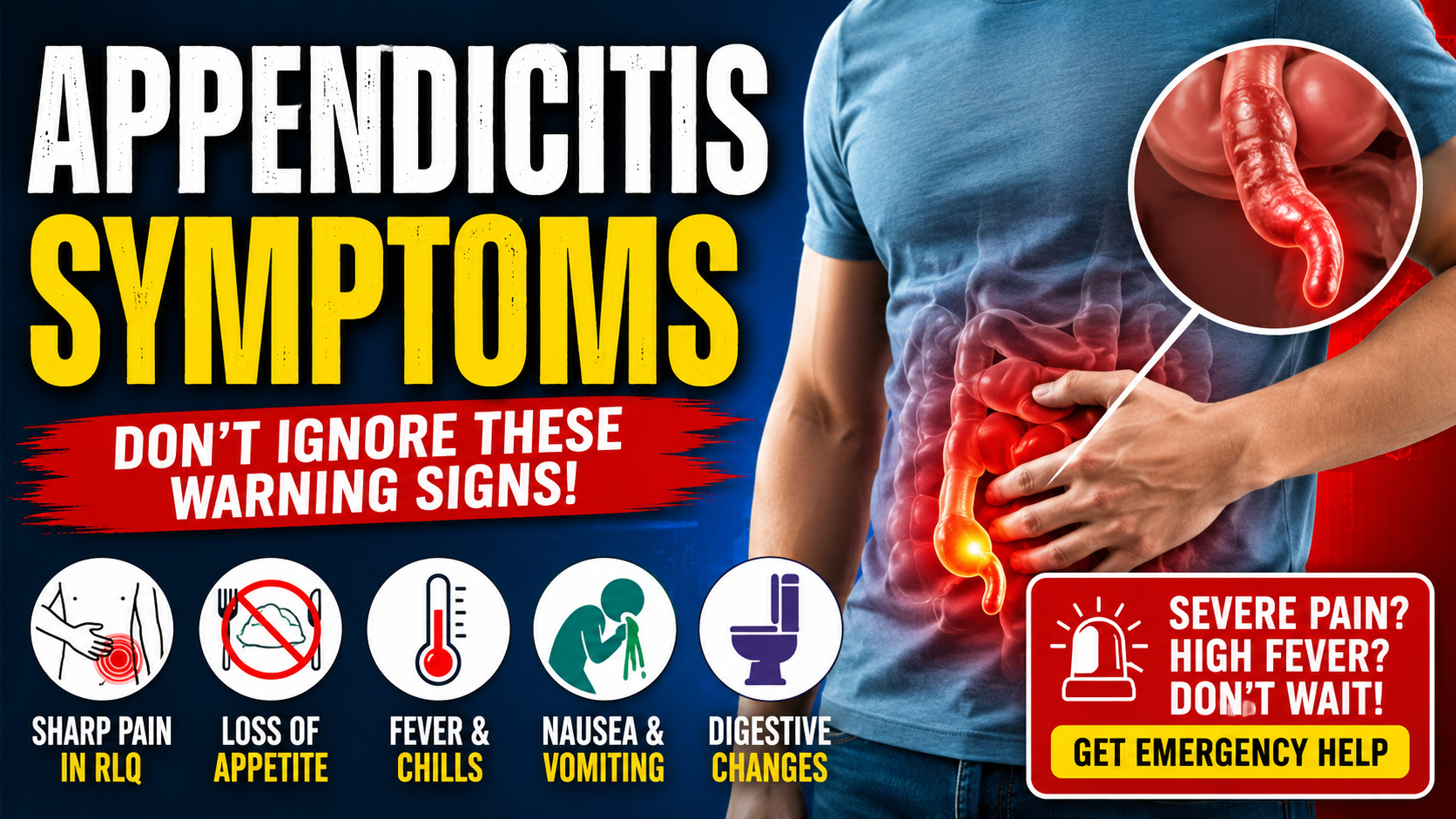 Appendicitis Symptoms: How to Identify Emergency Pain Before It’s Too Late