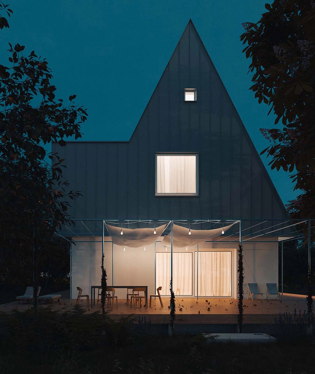 Reggio Emilia House - Exterior Rendering