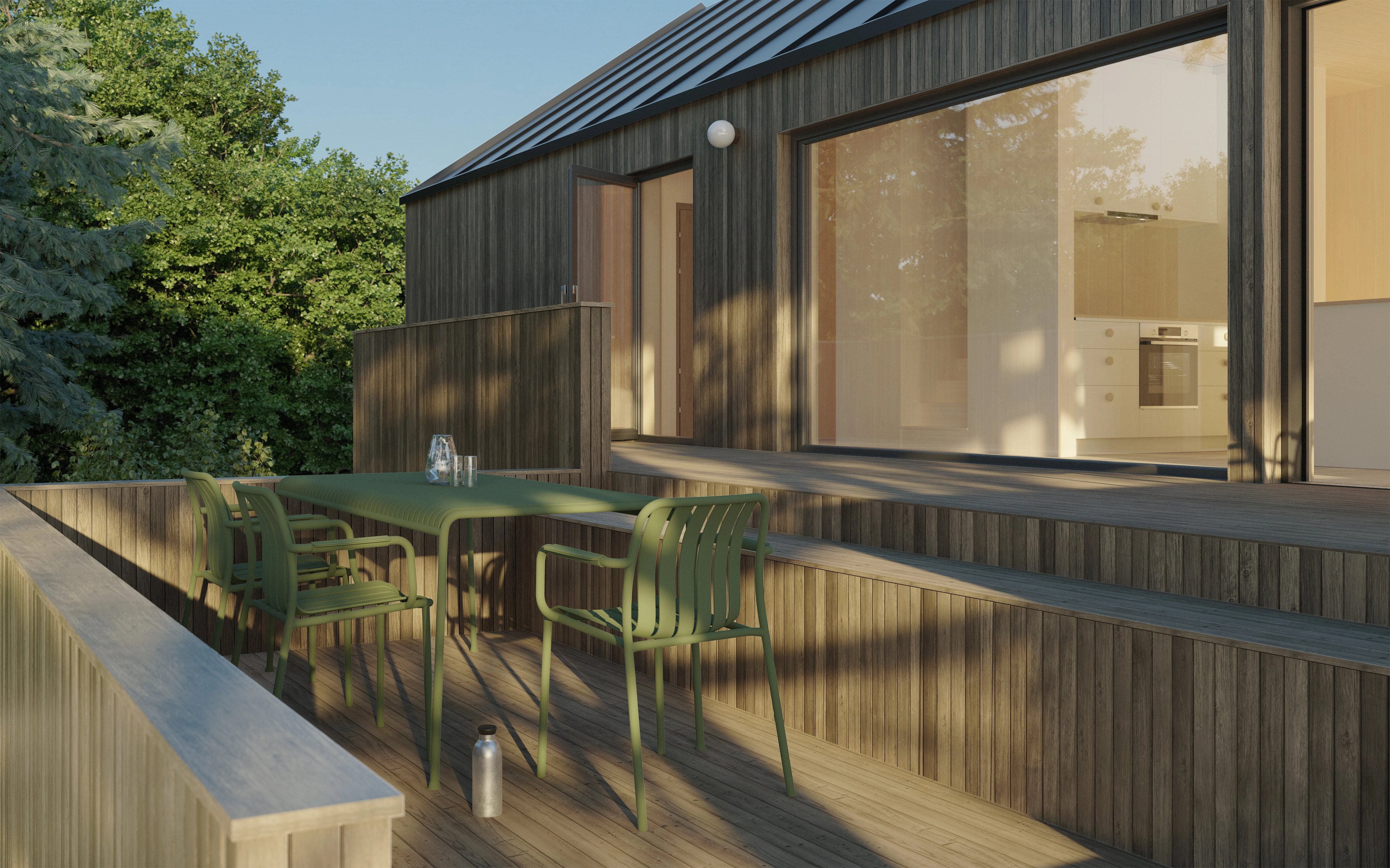 Cabin Åkvåg - Exterior Rendering 4