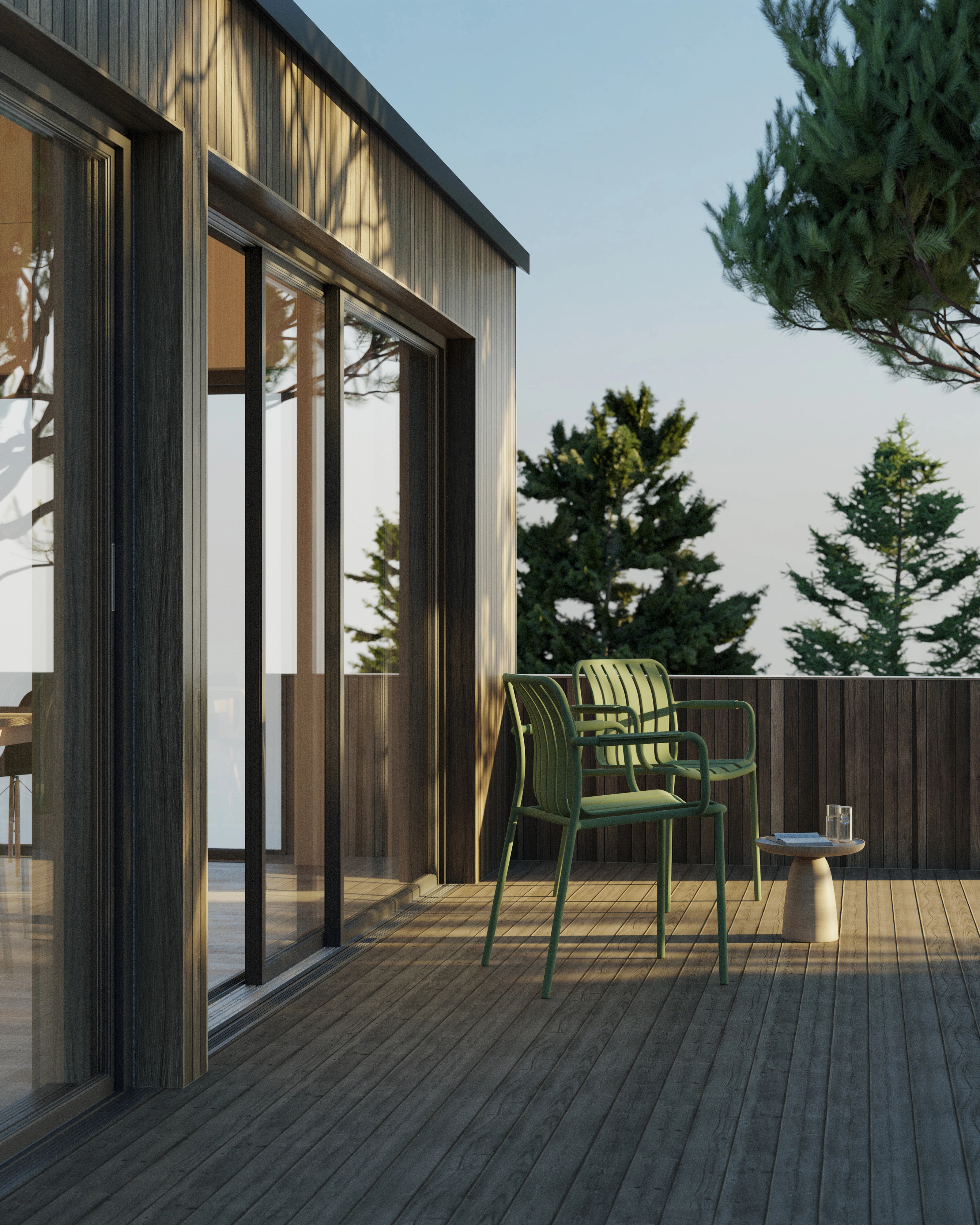 Cabin Åkvåg - Exterior Rendering 3