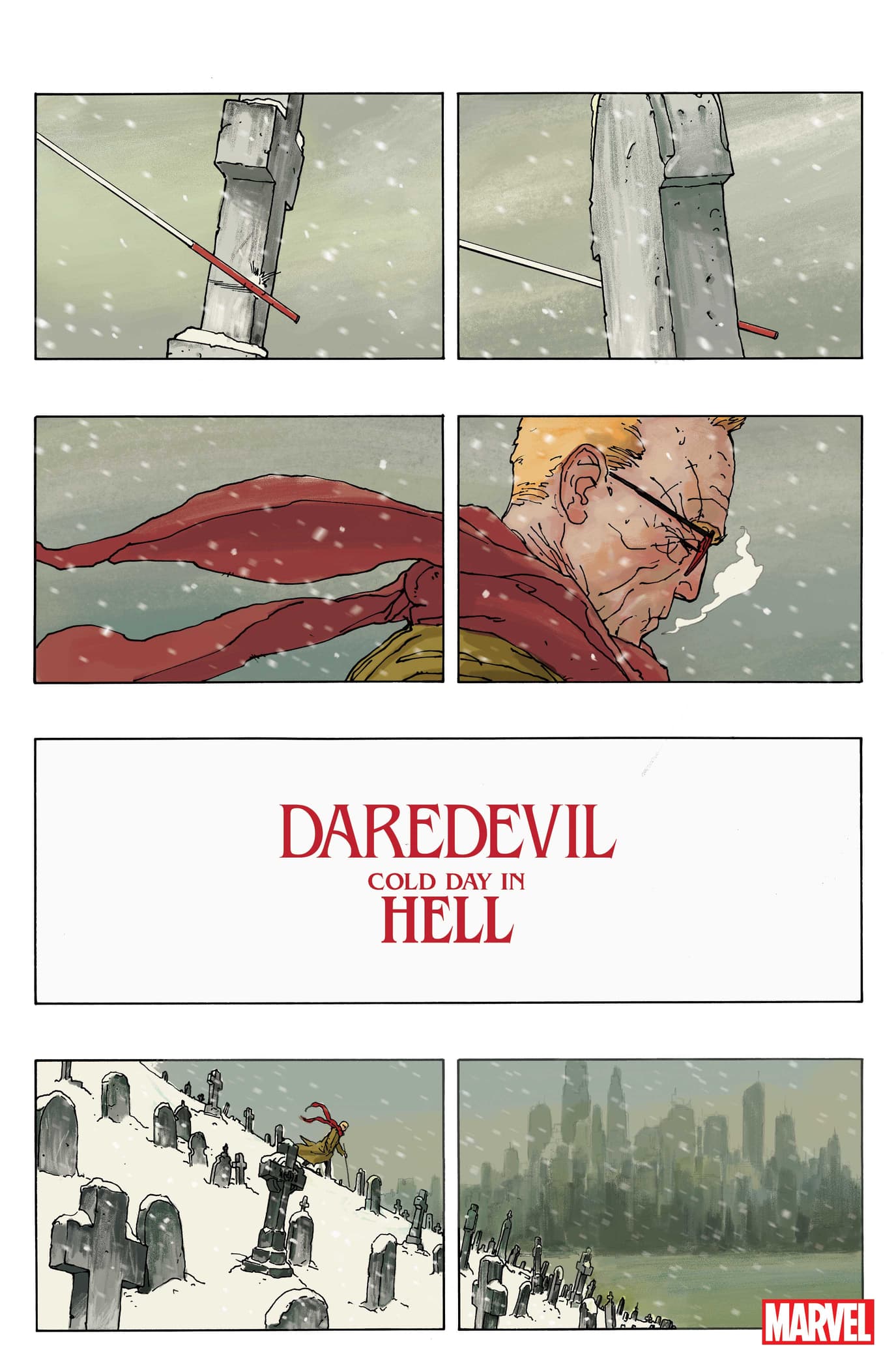 DAREDEVIL: COLD DAY IN HELL comic poster