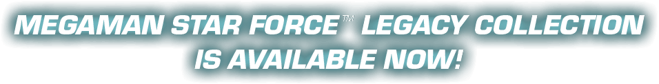 Mega Man Star Force Legacy Collection — title treatment