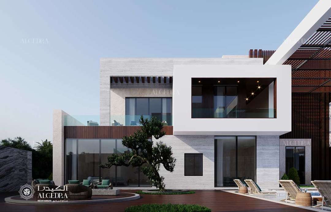 palace luxury classic villa exterior design
