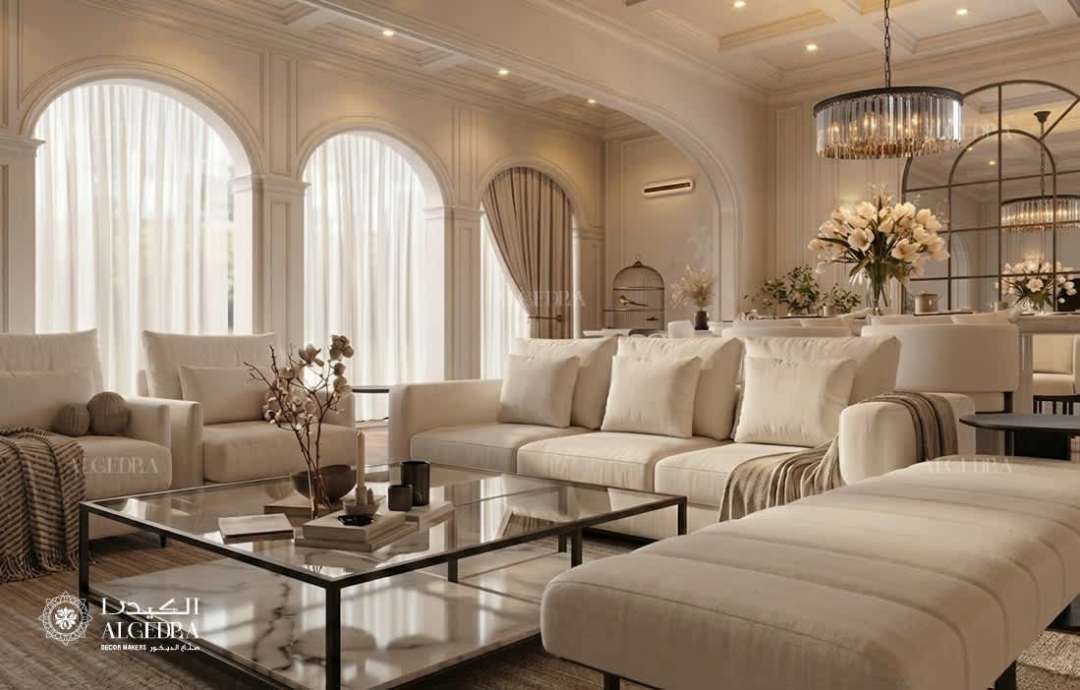 تصميم داخلي فاخر في الكويت