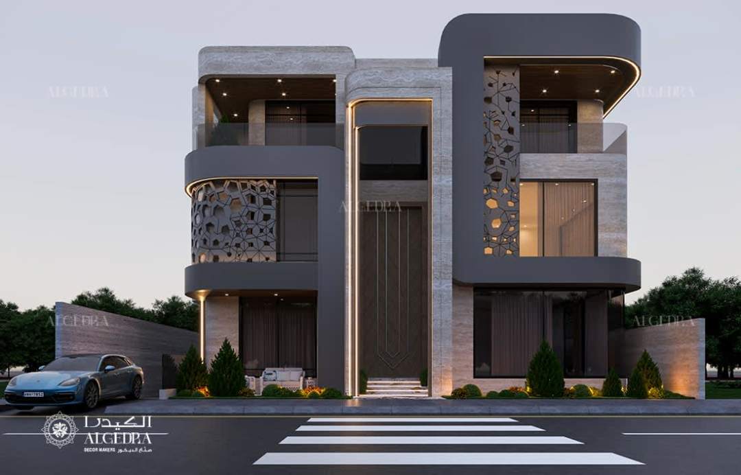 luxury arabic villa design