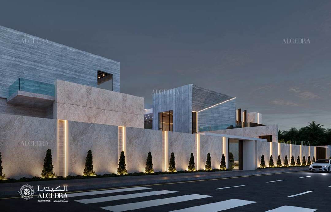 classic villa exterior design