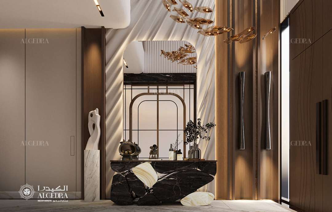تصميم داخلي كلاسيكي في أبوظبي