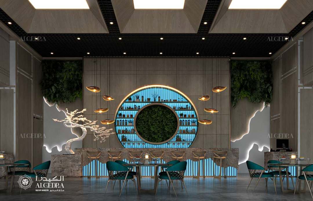 small arabic restaurant interior design