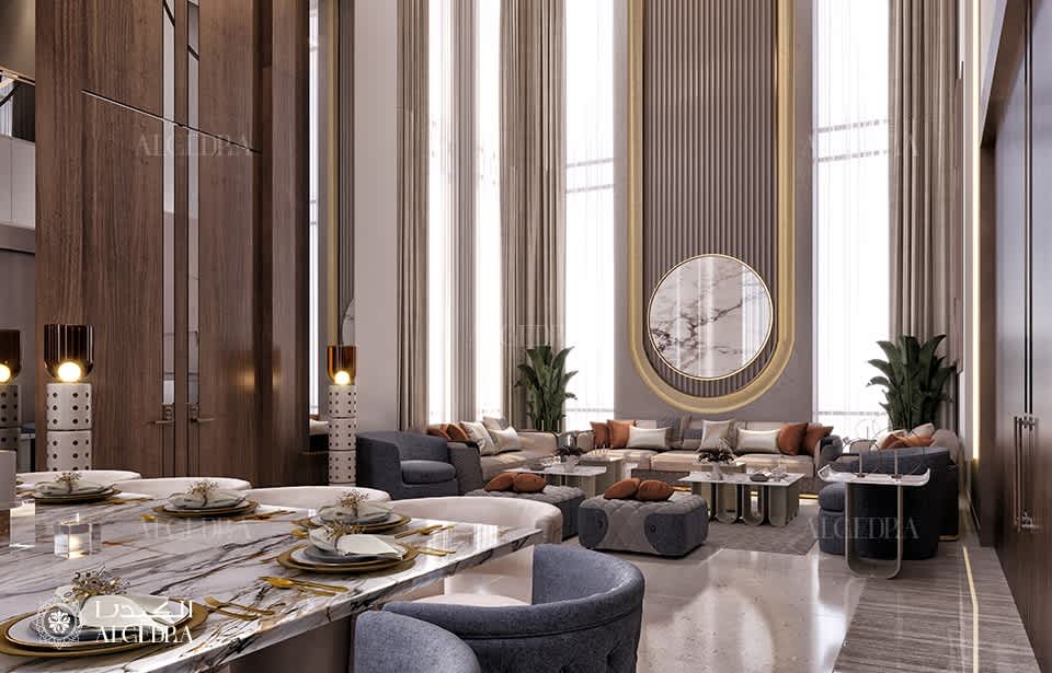 تصميم داخلي علوي حضري