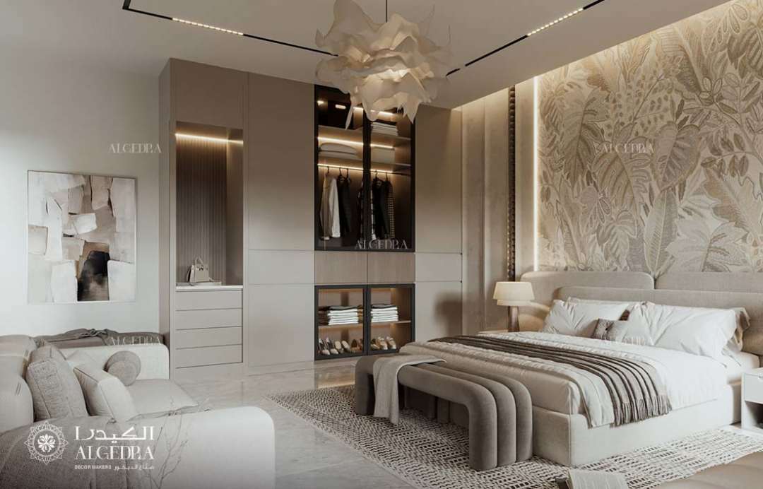 تصميم ثلاثي الأبعاد لديكور فيلا