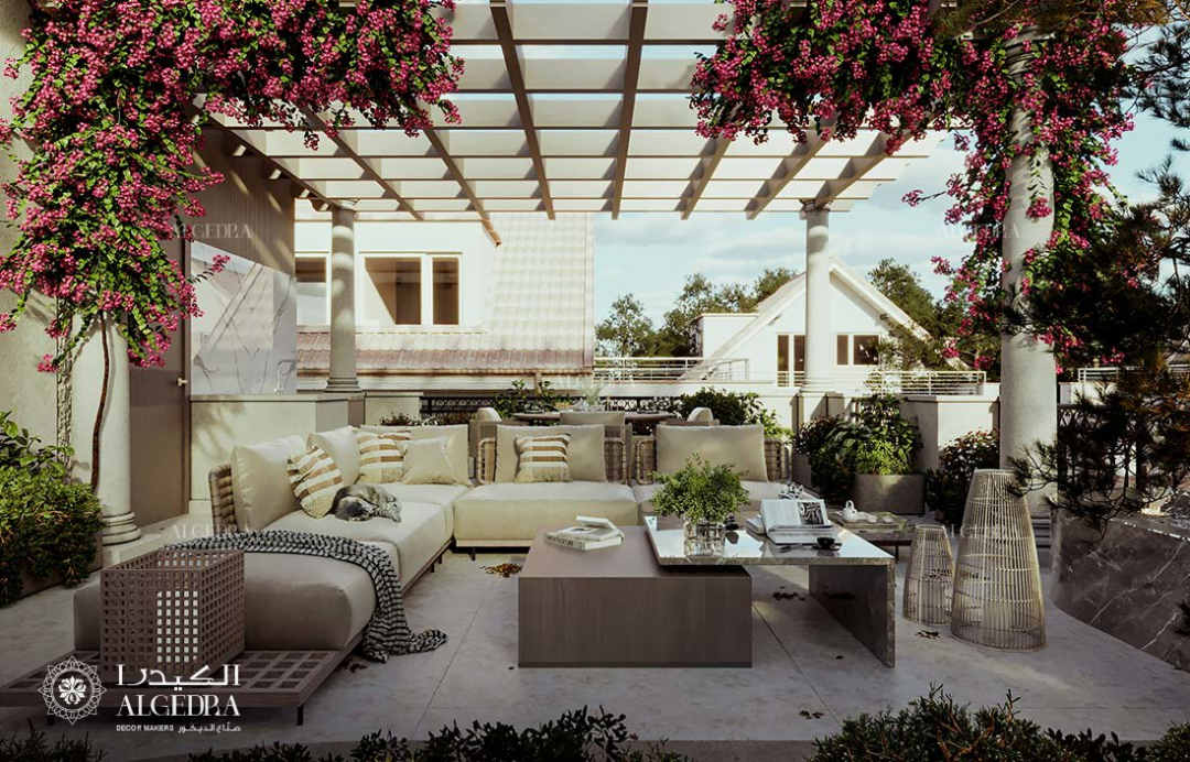 تصميم حدائق الأسطح والتراسات
