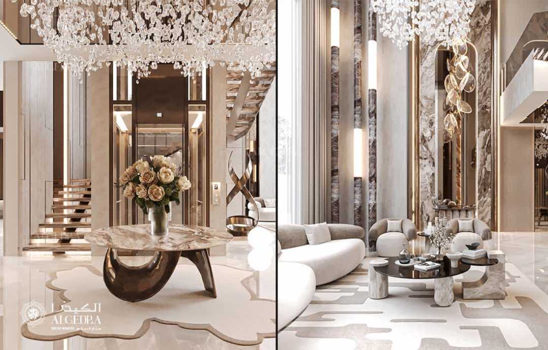 Family Sitting Room Design in Dubai