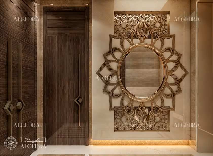 villa entrance decoration
