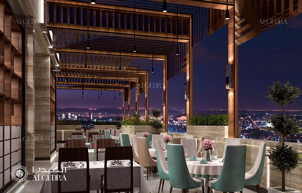 مطعم تصميم داخلي