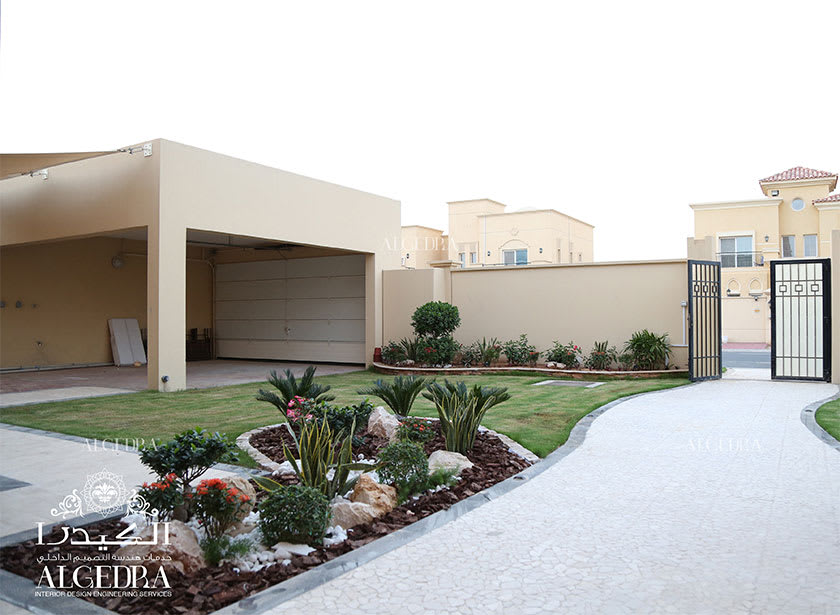تصميم حدائق دبي