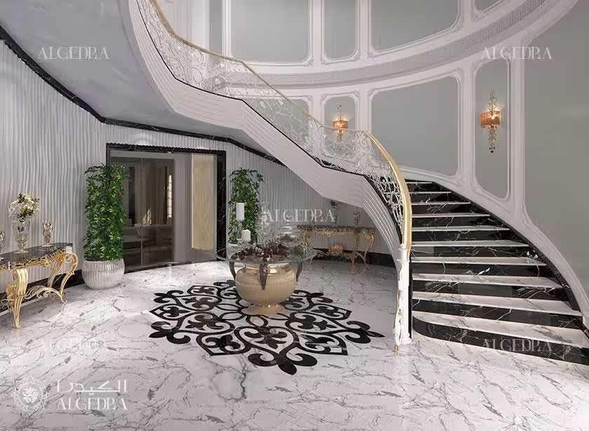 villa entrance decoration