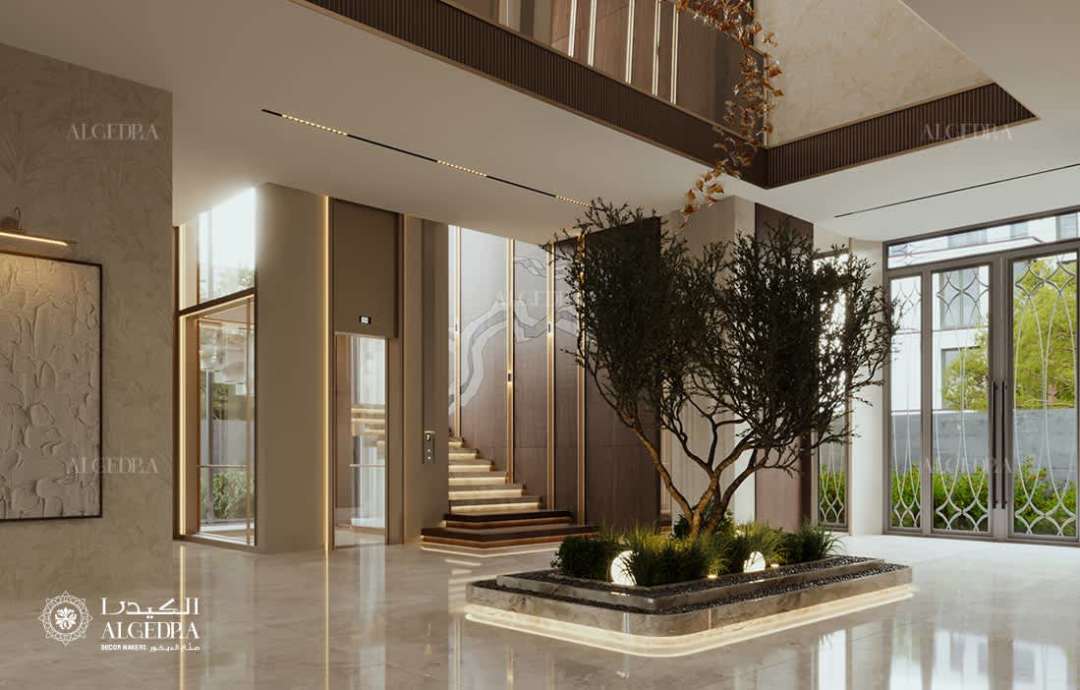 Villa Entrance Interior Design in Dubai
