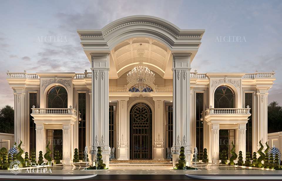 التصميم الخارجي للقصور