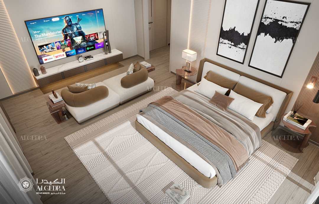 اختيار الألوان والمواد للتصميم الداخلي في أبوظبي