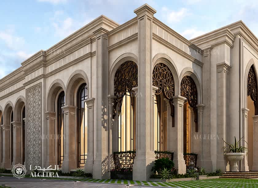 تصميم معماري للفلل الإسلامية في الإمارات