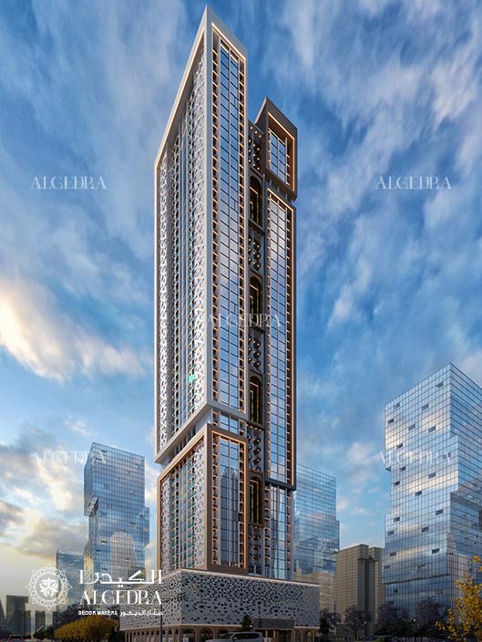 تصميم برج سكني في دبي