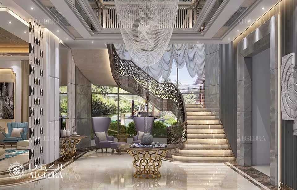 villa entrance decoration