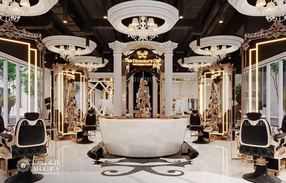 تصميم صالونات العناية بالرجال في دبي