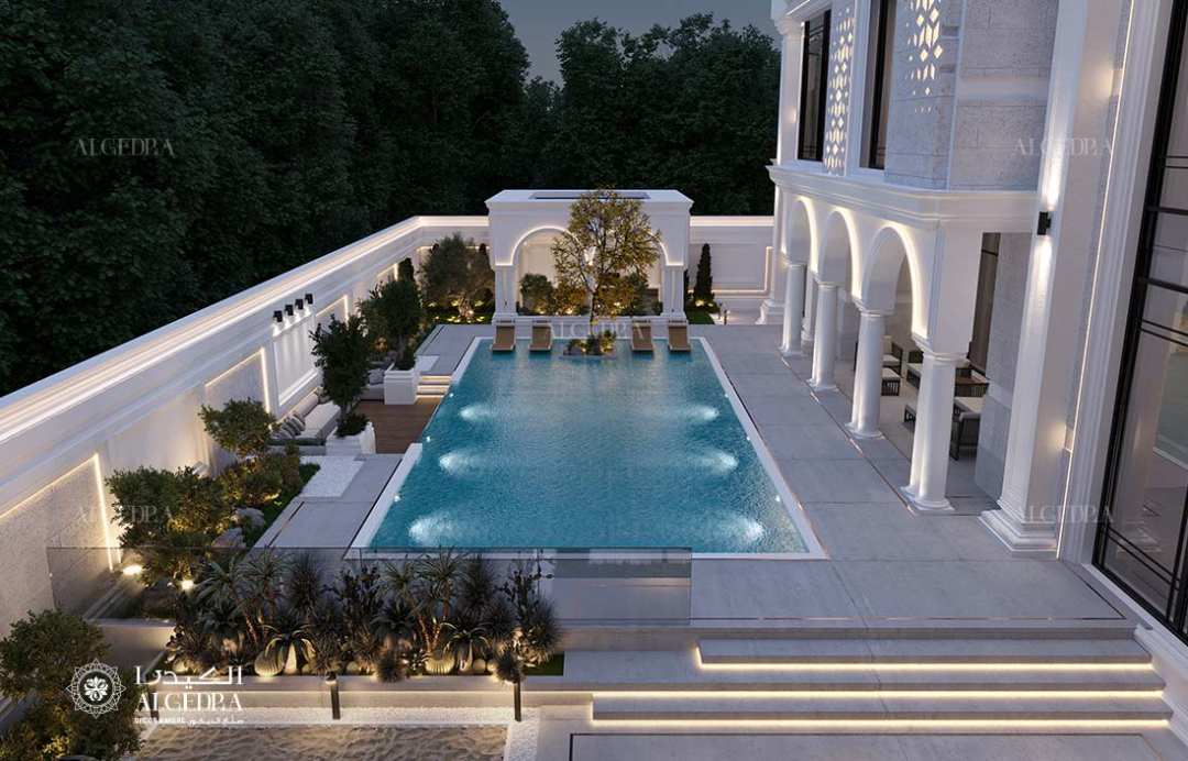 تصميم مناظر طبيعية فاخرة