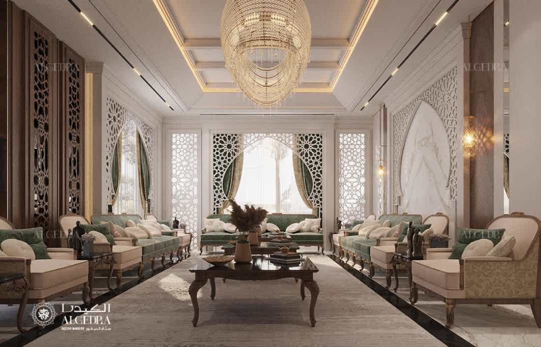 التصميم الداخلي لغرفة المعيشة