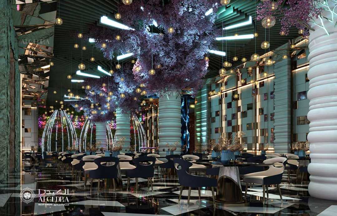 modern arabic restaurant interior design