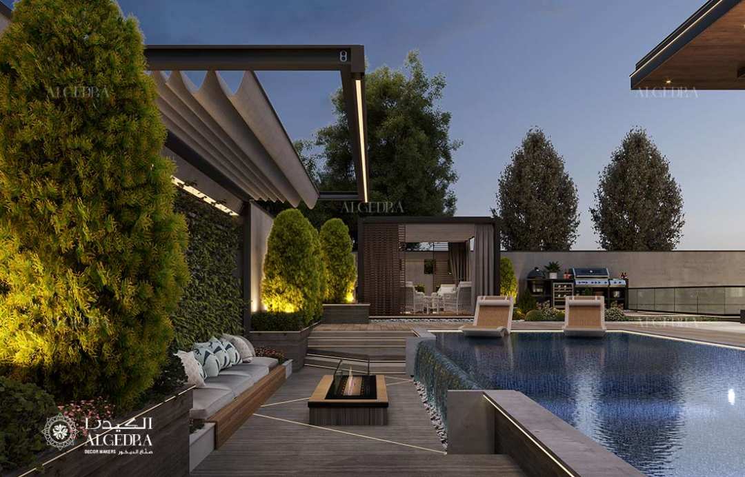 التصميم المعماري للفيلا الحديثة