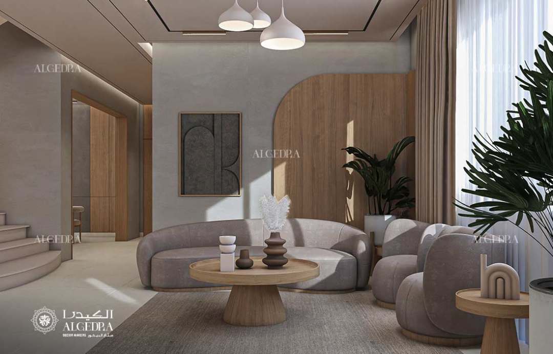 تصميم داخلي لفيلا حديثة للغاية