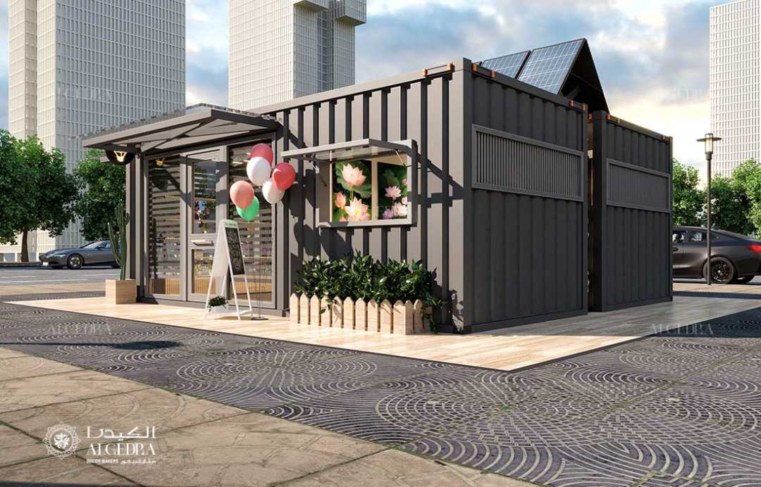 unique flower shop design
