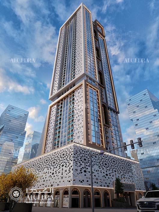 تصميم برج سكني في دولة الإمارات العربية المتحدة
