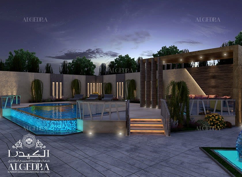 تصميم المناظر الطبيعية السكنية في دبي