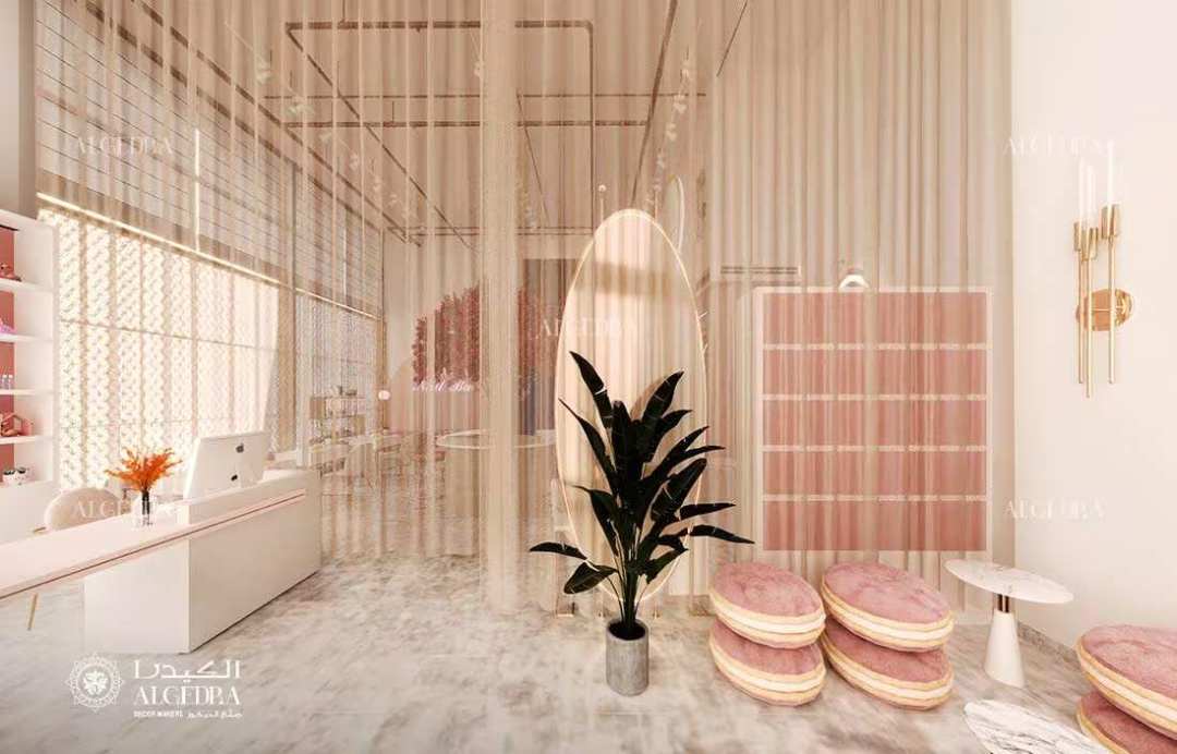 Luxury salon design Abu Dhabi